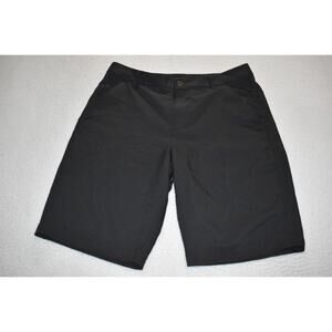 Puma Golf Shorts Mens Size 32 Performance Polyester Black Flat Front